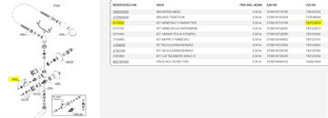 Damixa Håndtag for omskifter til 37025